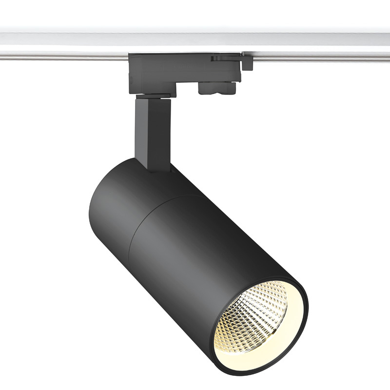 Schienenstrahler Tube LED 9W 3000°K schwarz matt
230V/350mA 1003Lm CRI 90 D=60 H=160 IP20