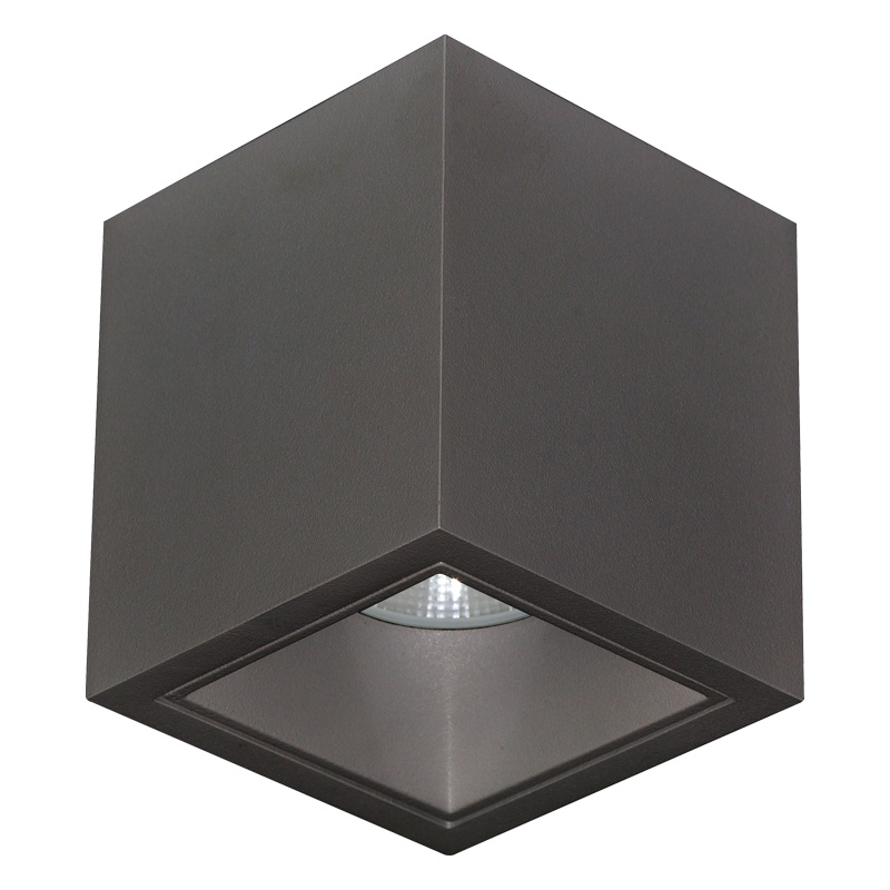 Deckenstrahler Quby Led 9.3W 33° schwarz
240V/883lm CRI90 3000K 85x85 H=93 / IP20
