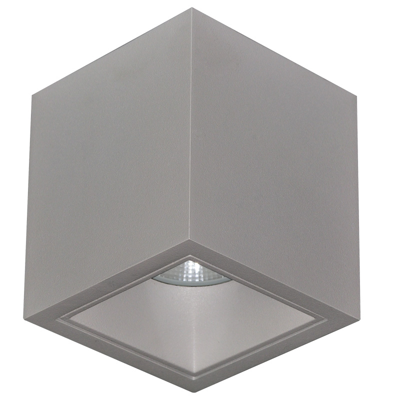 Deckenstrahler Quby Led 9.3W 33° silberfarbig
240V/863lm CRI90 2700K 85x85 H=93 / IP20