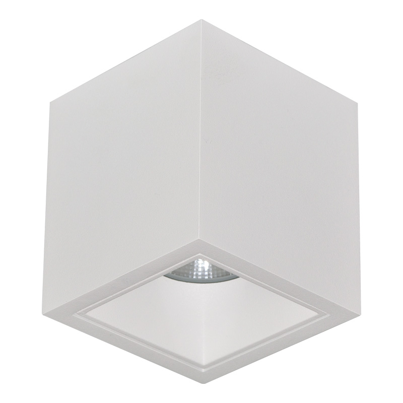 Deckenstrahler Quby Led 9.3W 33° weissmatt
240V/863lm CRI90 2700K 85x85 H=93 / IP20