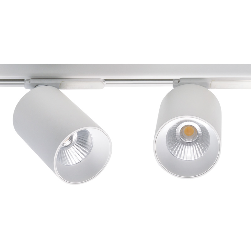 Schienenstrahler 1.Ph. Tube HV 8W weiss matt
230V/ 3000K 760lm CR90 38° D=60 H=90 IP20