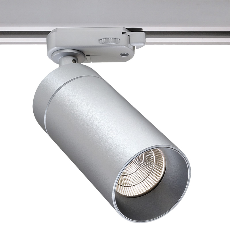 Schienenstrahler 3.Ph.Tube 60 13W DTW silber
230V/2000K-3000K CR90 48° D=60 H=135