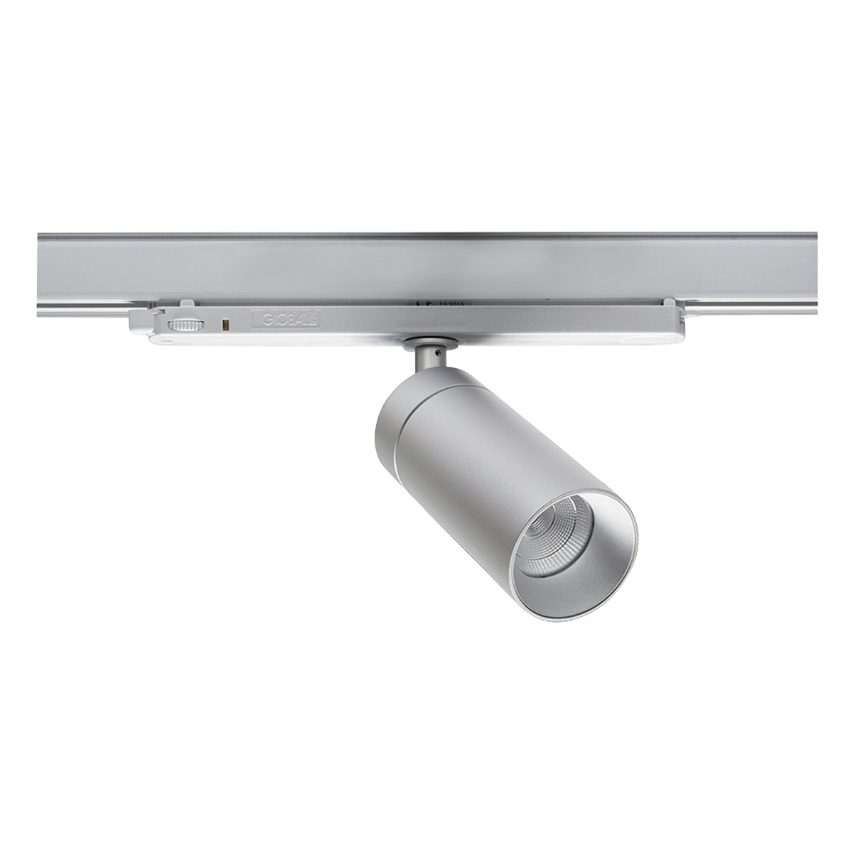 Schienenstrahler Tube 60 pro Led 18W DALI silberfarbig
230V/3000K 1887lm CR90 D=60 H=137