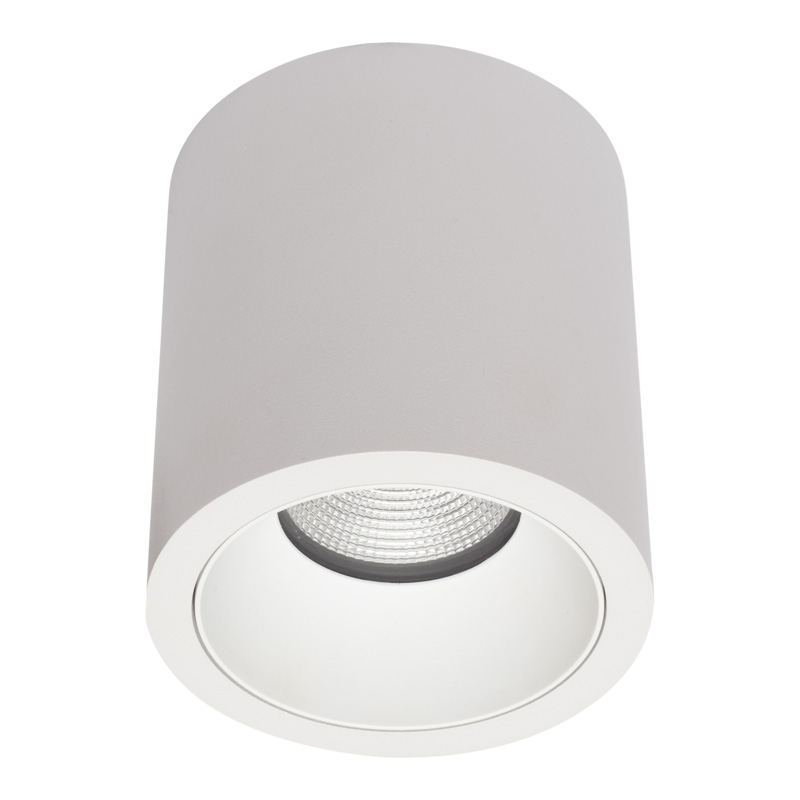 Anbaustrahler Cily LED 8.9W weiss matt
240V 3000K 883Lm CRI90 D=85 H=93 IP20