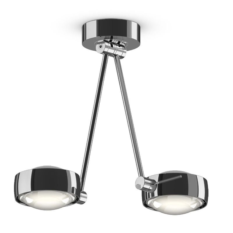 Deckenleuchte Soffitto Due Up LED 30cm chrgl.
Body Leistung max. 2x26 W LED inkl.Konv.