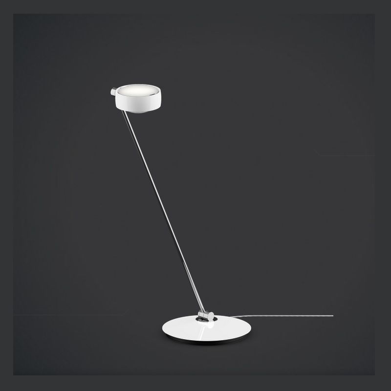 Tischleuchte LED 60cm base rechts max.18W weiss matt
230V inkl.Steckernetzteil(ohne Kopf)