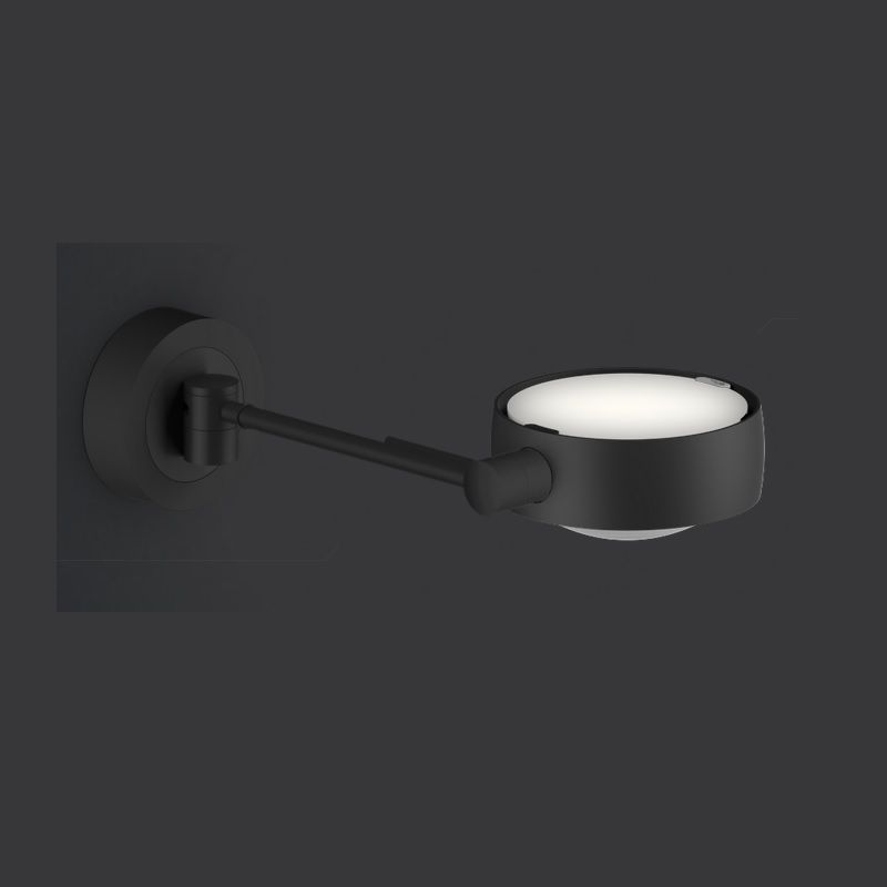 Wandleuchte LETTO LED Up links 20cm schwarz matt
230V/ Base D=88 x H=29mm