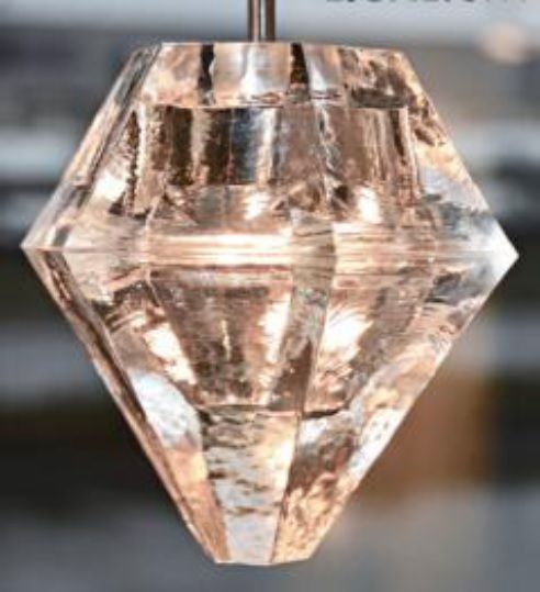 Einzelpendel ARY LED Glas- Diffusor Kugel klar
24V 700lm 5W 2700°K D=110mm