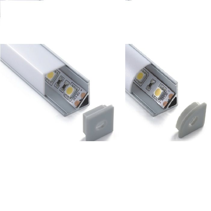 Aufbaueckprofil Angle Q/R 90° für LED alu eloxiert
B=16mm H=16mm L=2000mm