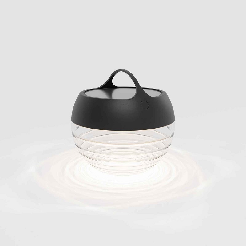 Bodenleuchte aqu S portable LED 1,5W Jet Black
Akku 2700K 75lm Solarpanel LED IP65