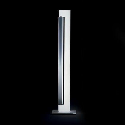Stehleuchte ARA LED+LED MK3 weiss /poliert
240V/ 24W+40W