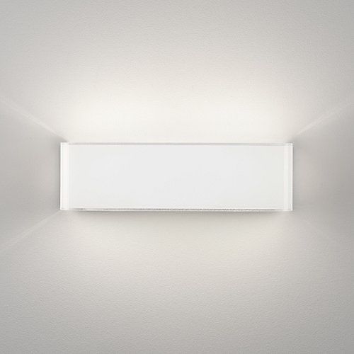 Wandleuchte Block P29 1x26W Glas Weiss
240V/G24q3 max. 1x26W 
H=85 B=290 T=85
