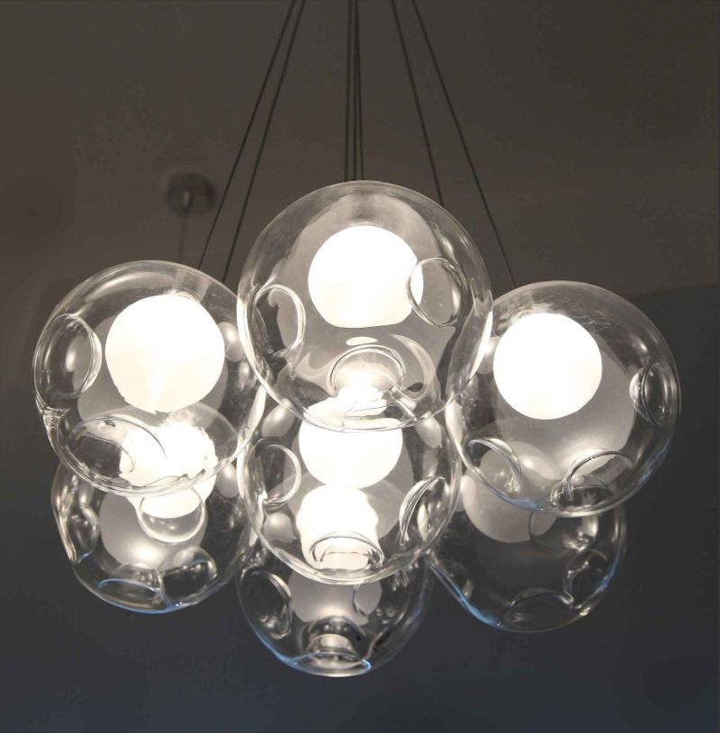 Hängeleuchte 28.7 Random 7 x20W Glas klar
230V/12V/ 7 x 20W / IP20 /
