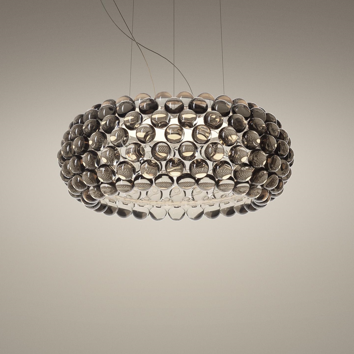 Hängeleuchte Caboche Plus 28W MyLight grande grau
240V/ 2700K  3850Lm D=70cm H=28 / IP20
