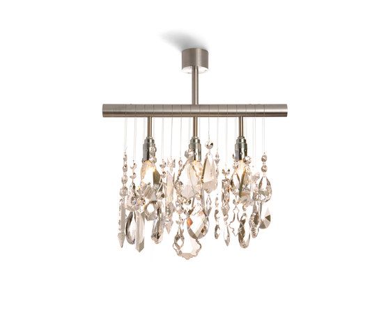 Wandeluchte Cellula alu/edelstahl /kristallglas
240V/1x40W B=200x125x400