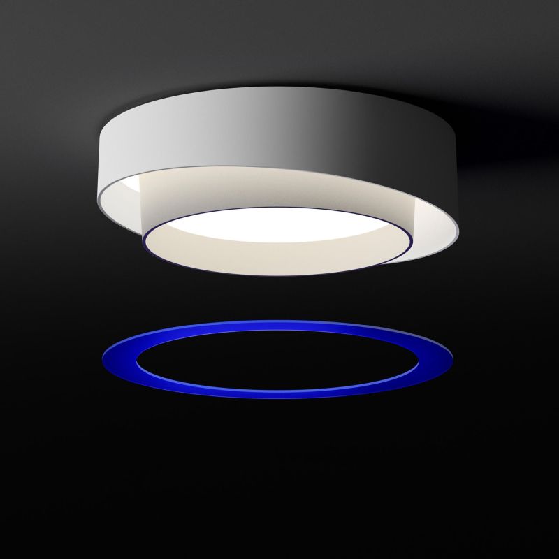 Deckenleuchte Centric LED 2700K creme matt
230V/ 1x15.2W 2x4W D=32cm H=10cm/ 3372lm
