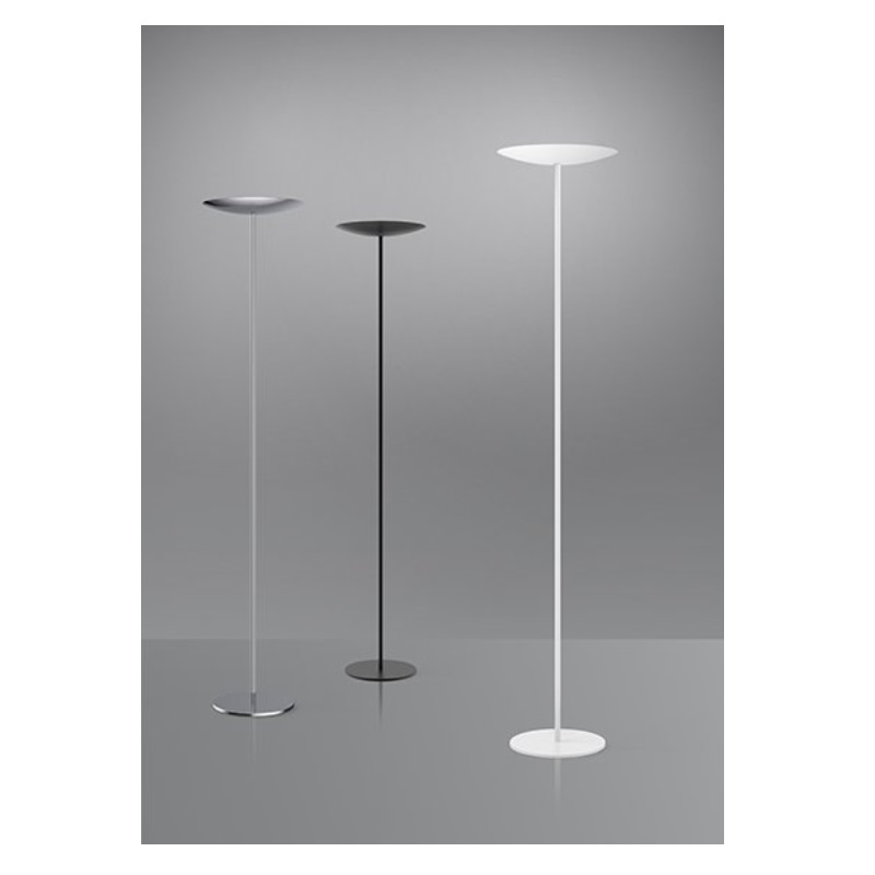 Stehleuchte CLASSIC - 14 LED weiss
230V 75W/ 2700K/ 8450lm H=185cm mit Dimmer