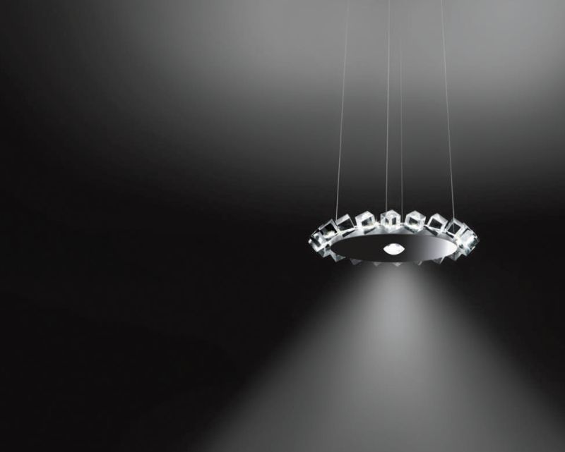 Collier Anello B transparent