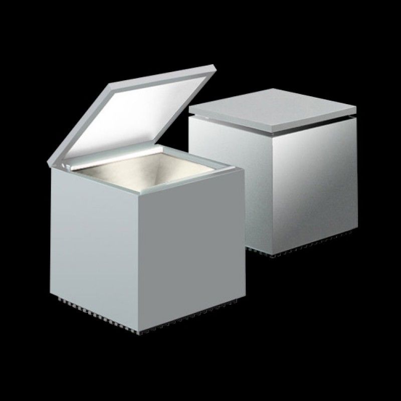 Tischleuchte CuboLED 2W 2700°K silber
230V L=10x10 H=11