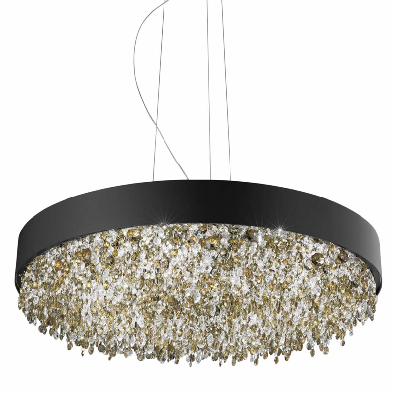 Hängeleuchte Olà S6 LED 90cm schwarz matt
230V/ 44W 3000K D=90cm H=20cm IP20