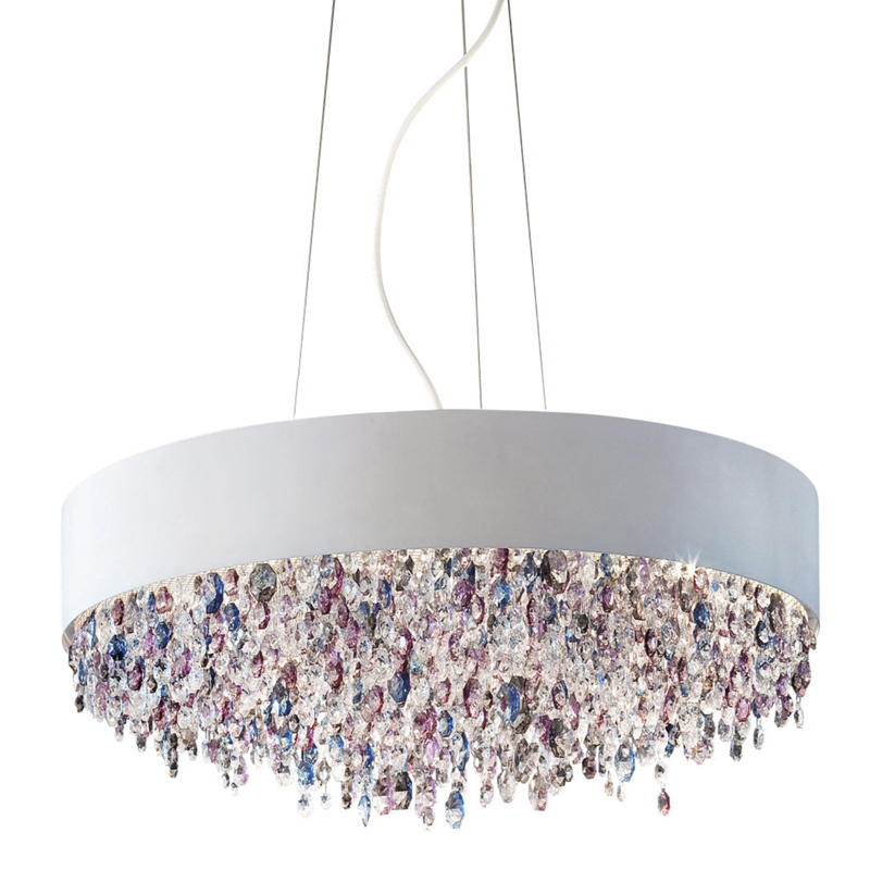 Hängeleuchte Olà S6 rund LED 40cm weiss-matt
230V oben&unten: 13,75W 1595lm D=40 H=20
