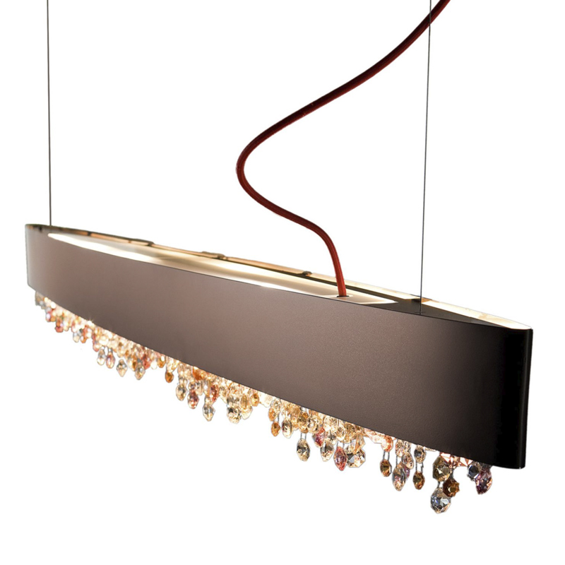 Hängeleuchte Olà S8 oval LED matt bronze
230V/ 3000K D=210cm B=20 H=20 / IP20