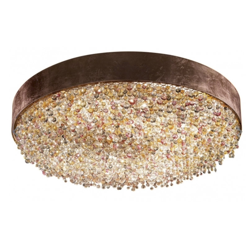 Deckenleuchte Olà PL6 LED rund bronze-matt
230V/ 3000K 36W 5760lm D=90cm H=26cm