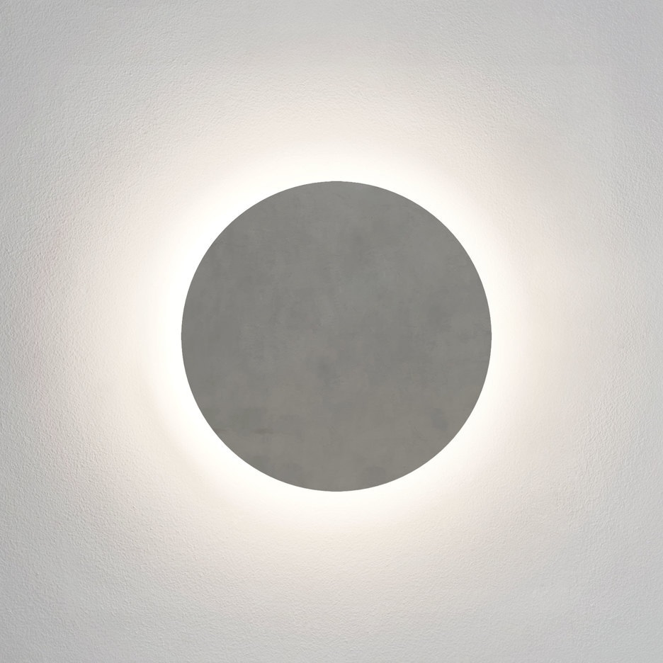 Wandleuchte Eclipse Round 300 LED Beton
230V inkl. 12.6W LED IP44 3000K