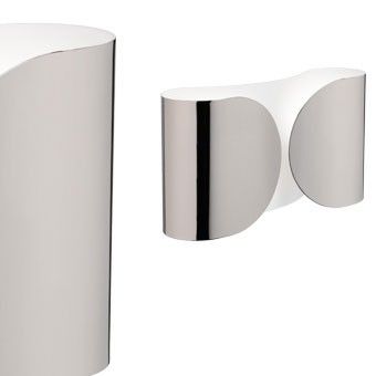 Wandleuchte Foglio chrom
230V E27  max. 2x100W H=210 B=370 T= 97