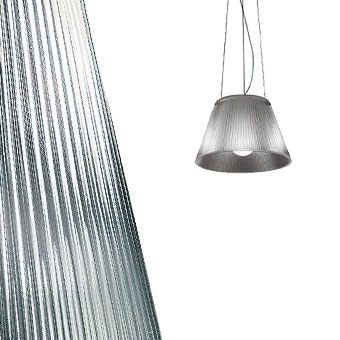 Hängeleuchte K Tribe S1 transparent Aluminium
230V/G9 max. 1x75W/ D=24cm h=18.7cm