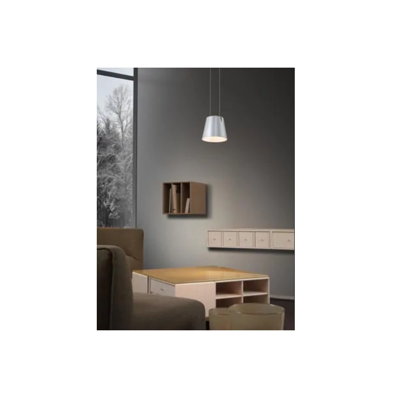 Hängeleuchte FEZ D COB-LED Alu eloxiert
240V/ 38W 3700lm 2700°K CRI 80 IP20