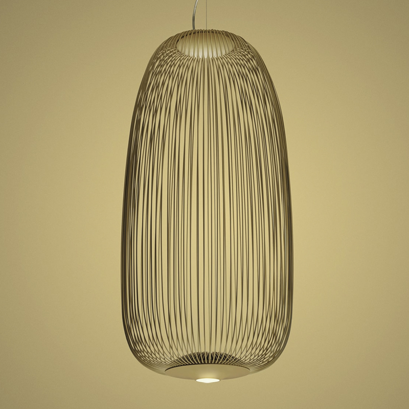 Pendelleuchte Spokes 1 / 30W 10m gold
230V 2700K 3316Lm B=32.5cm H=71cm IP20