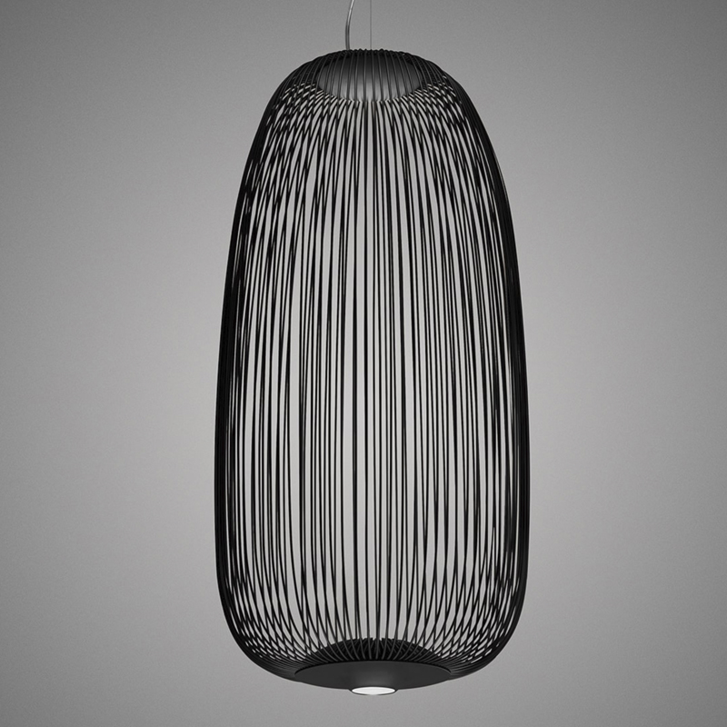Pendelleuchte Spokes 1 LED 30W 10m schwarz
230V 2700K 3316Lm B=32.5cm H=71cm IP20