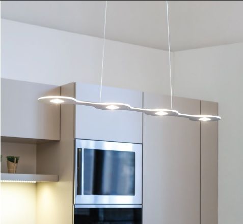 Pendelleuchte Flat 06 LED 37,8W alu eloxiert
240V 3420lm 2700K CRI>90 L=1200 B=125/ IP20