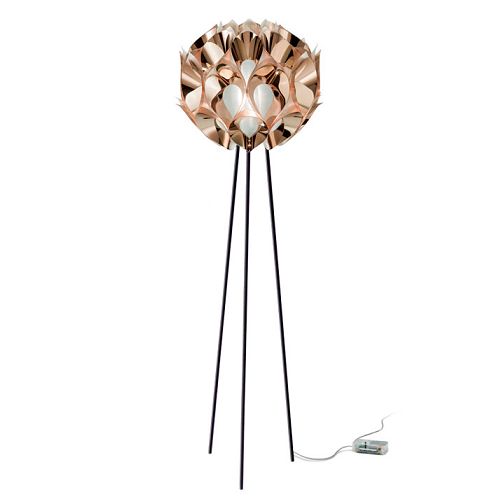 Stehleuchte Stehleuchte Flora Kupfer
230V 3x E27 max. 20W 
M=50x170cm
