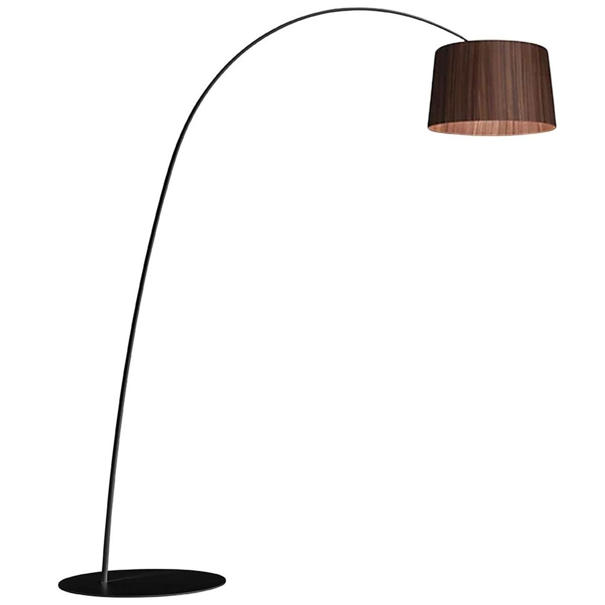 Steh-Bogenleuchte Twiggy ElleLED MyLight Eiche
240V/ 28W 3840lm RF-Schirm D=46cm/ IP20