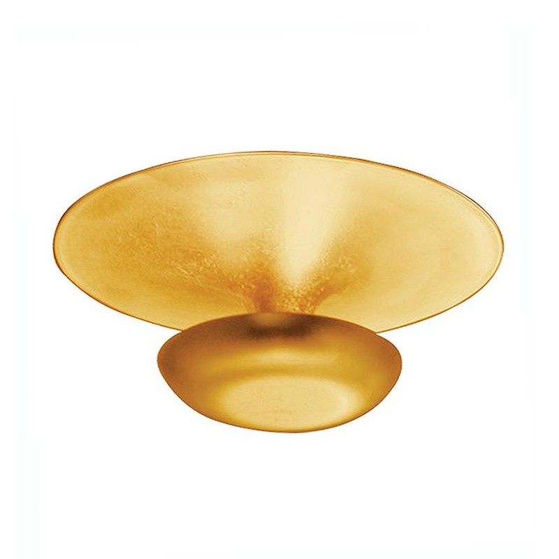 Deckenleuchte Funnel  LED Blattgold matt
230 V 6.3W LED 350mA 631.7lm 2700K IP20
