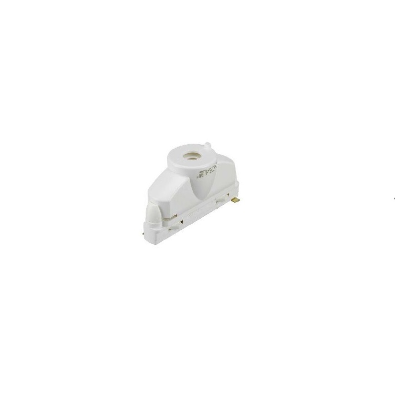 Stromschiene Adapter 10kg 1Phase Strahler silbergrau
16A, 250V, Belastung 10kg