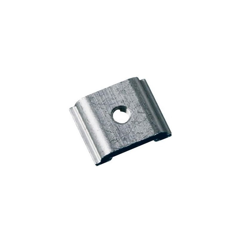 Deckenklammer M6 für 1Phase Stromschiene alu