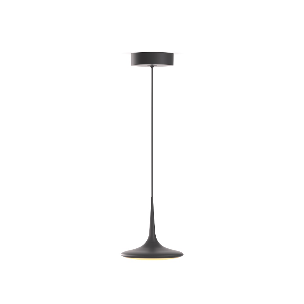 Pendelleuchte Falling Leaf UP Black
240V 16W/1400lm D=240mm H=68 IP20
