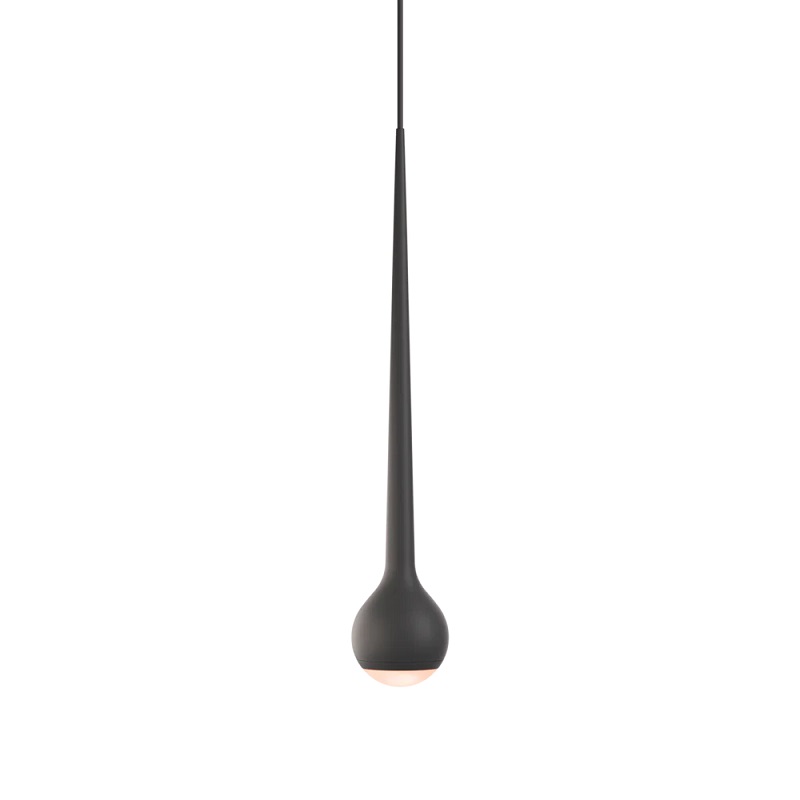 Pendelleuchte Falling Sun In schwarz matt
LED 14W 850lm CRI90 /D=80mm ET=60 / IP20