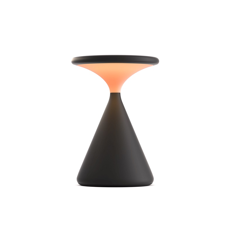 Tischleuchte Salt 7.7W 2700-1300K Black
9V/12V Akku 450lm  /H=19cm D=12.8cm