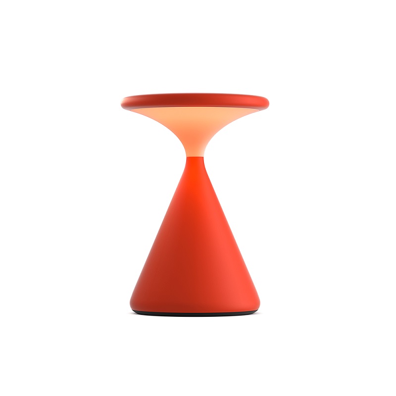 Tischleuchte Salt 7.7W 2700-1300K Blood Orange
9V/12V Akku 450lm  /H=19cm D=12.8cm
