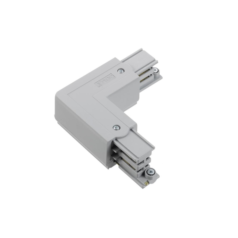 Stromschiene  L-Verbinder 3Ph links weiss
L=66x66