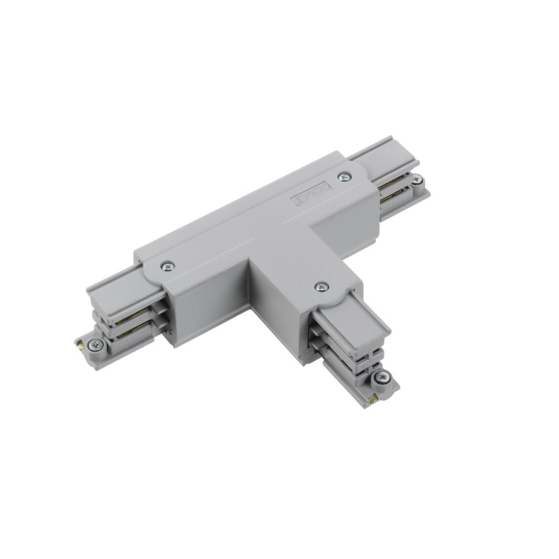 Stromschiene  T-Verbinder 3Ph  silber