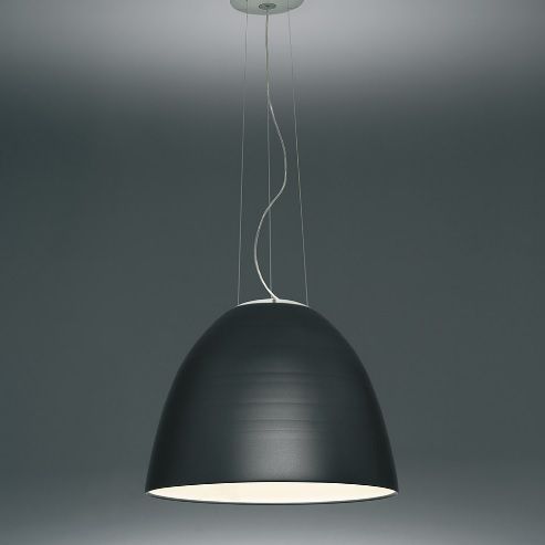 Hängeleuchte NUR HALO Anthrazitgrau
230V/max.250W /E27 QT 32 
d=55cm h=cm43 max. H=220cm