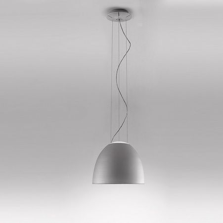 Hängeleuchte NUR mini  Alugrau dim
230V/ 1x11W o. 1x160W Eco R7s