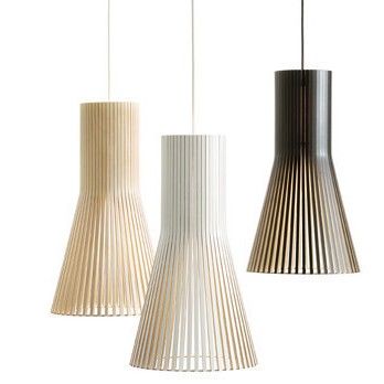 Hängeleuchte Secto Small Birke schwarz
230V/E27/ 12W LED