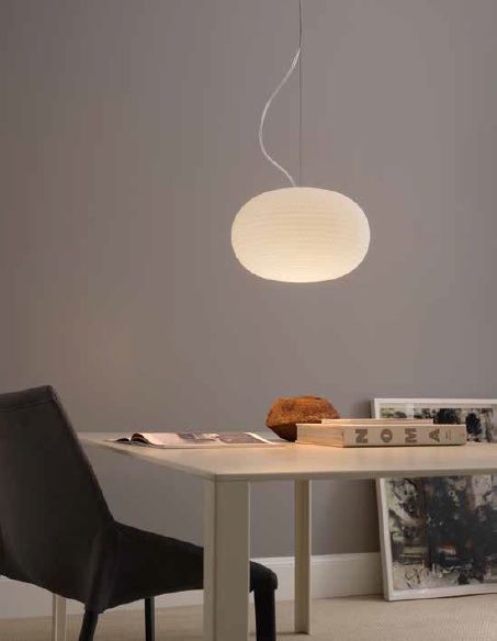 Hängeleuchte Bianca LED 17.5W 2700K weiss
230V 1650lm D=30cm H=19cm