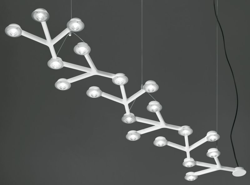 Hängeleuchte LED NET Line 45W weiss
230V 45W 3000K 2530lm CRI=80 L=1250mm/B=460mm